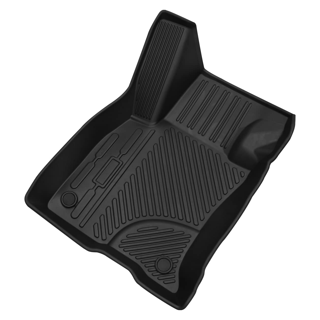 HIBRONGO Car Floor Mats Compatible With For 2021 2022 Ford Bronco Sport Version Interior Accessories Carpet Set Custom Fit All Weather Non-slip Waterproof Rubber Foot Mat