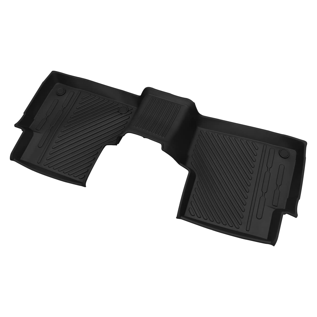 HIBRONGO Car Floor Mats Compatible With For 2021 2022 Ford Bronco Sport Version Interior Accessories Carpet Set Custom Fit All Weather Non-slip Waterproof Rubber Foot Mat